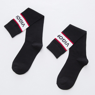 Women Summer Thin Long Socks Knee Socks Girls Sports Style Socks